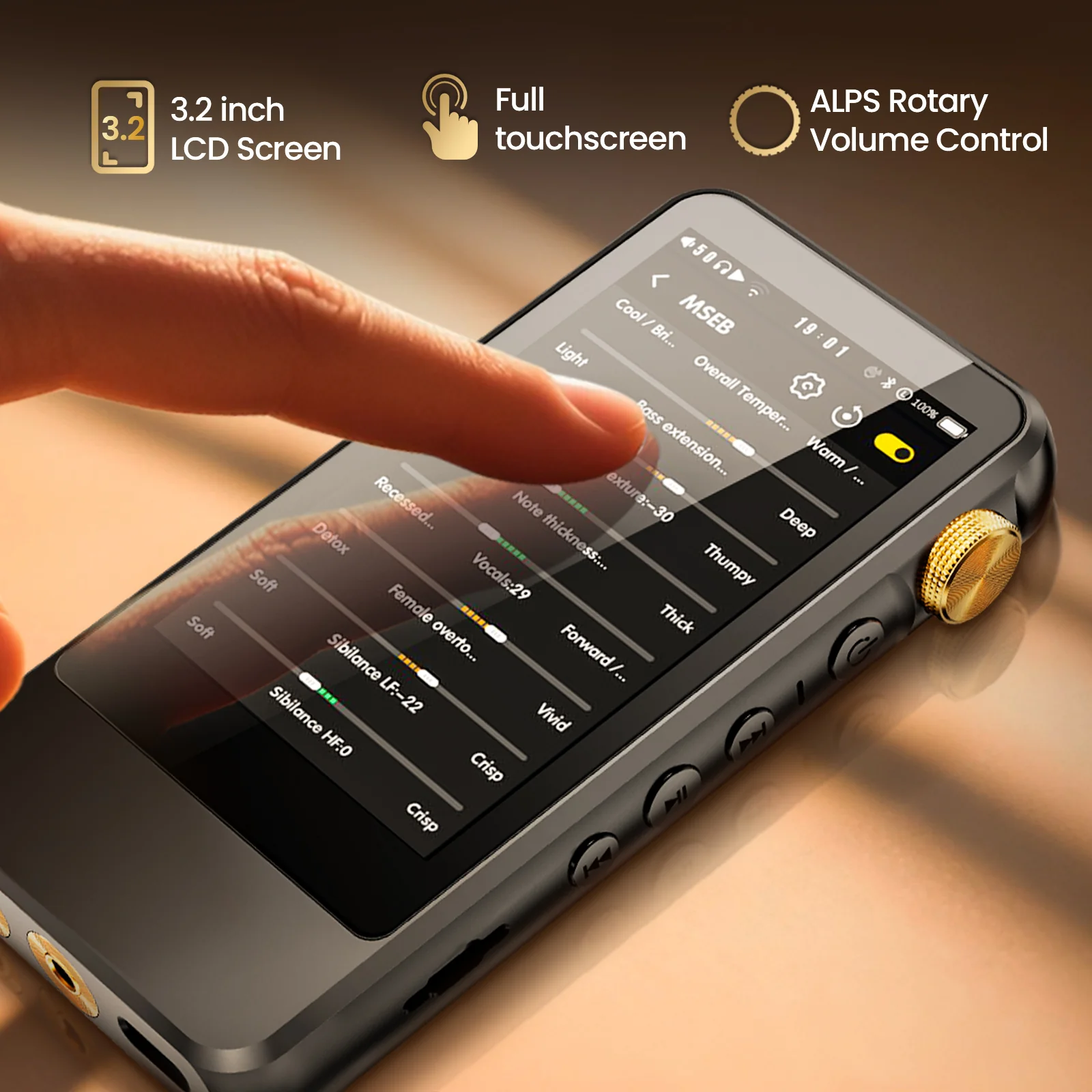 HIFI WALKER H20 Pro Hi-Res Audio Player - Image 7